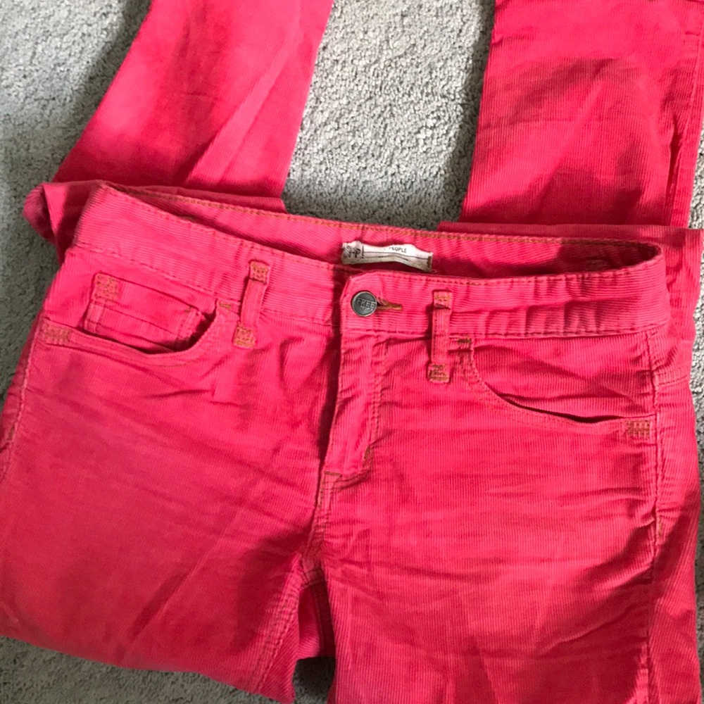 Free People Corduroy Pants size 27
